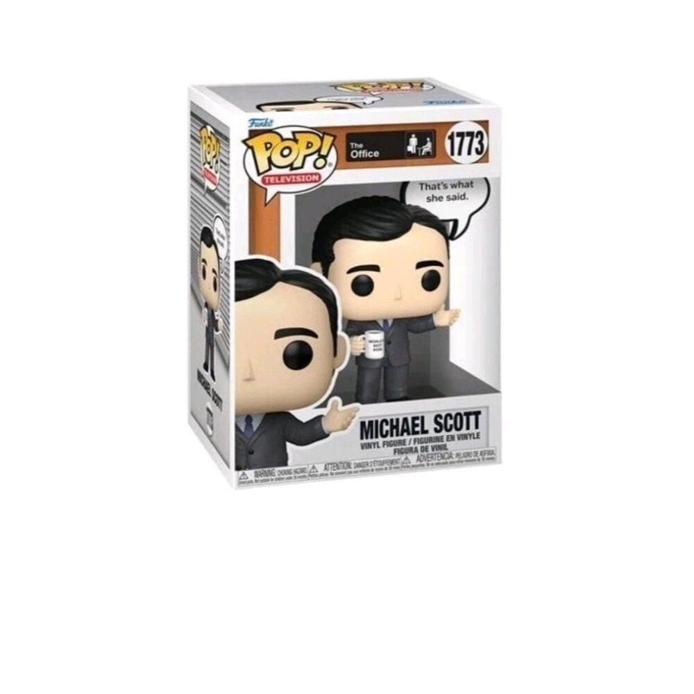 The Office Michael Scott (That's What She Said) Funko Pop!  #1773 w/Protector